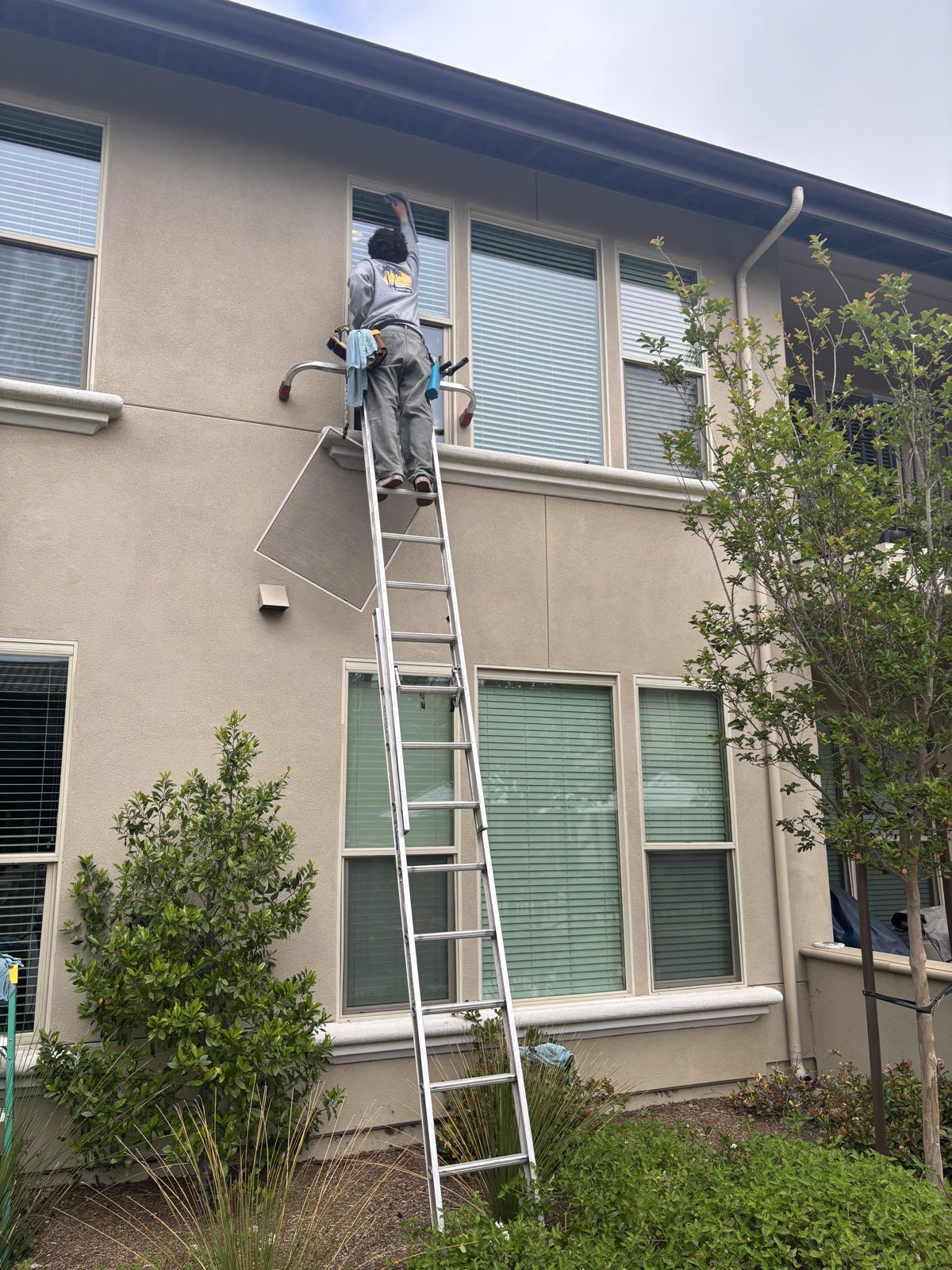 Residential window cleaning